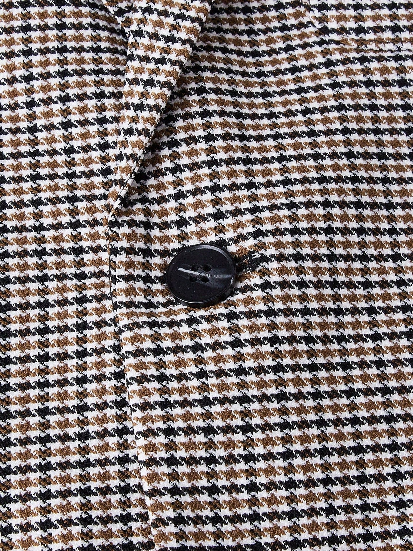 Men Plaid Print Shirt Drawstring Waist Pants