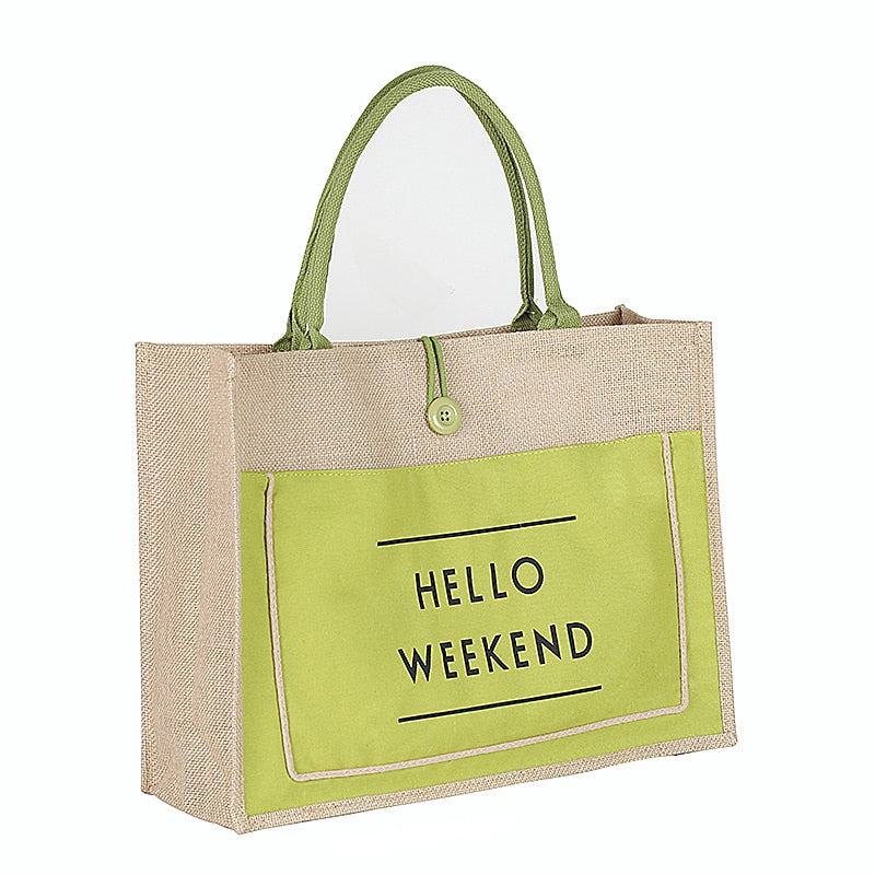 Hello Weekend Handbag