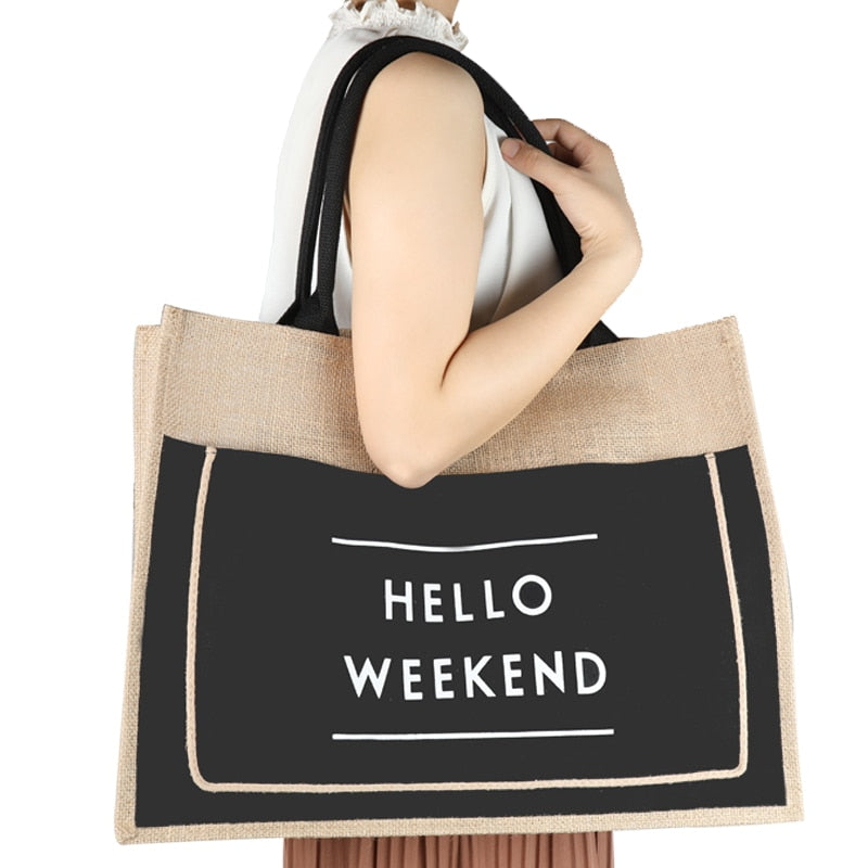 Hello Weekend Handbag