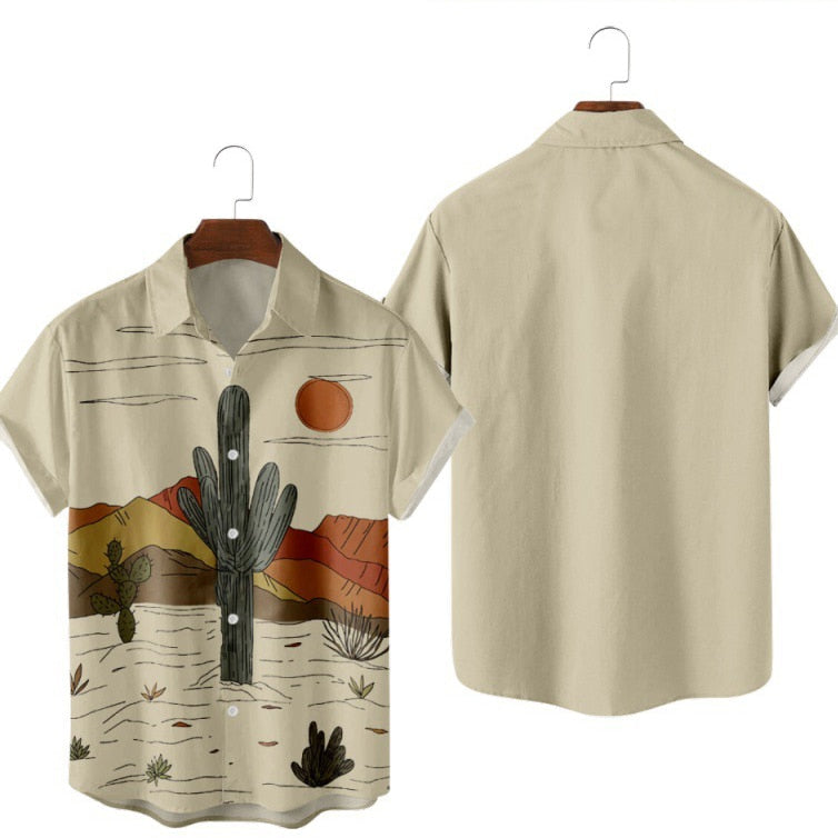 Men's Shirt Spring/ Summer Print