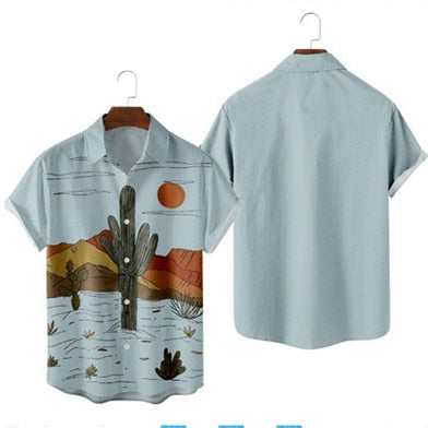 Men's Shirt Spring/ Summer Print