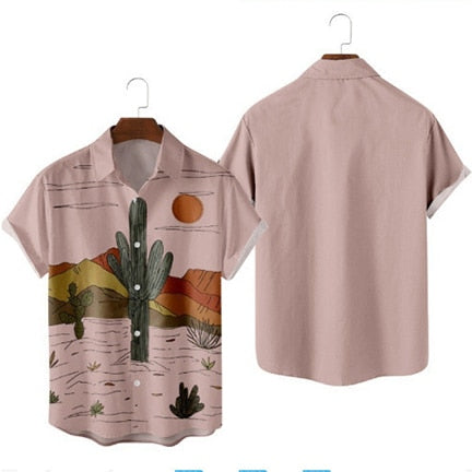 Men's Shirt Spring/ Summer Print