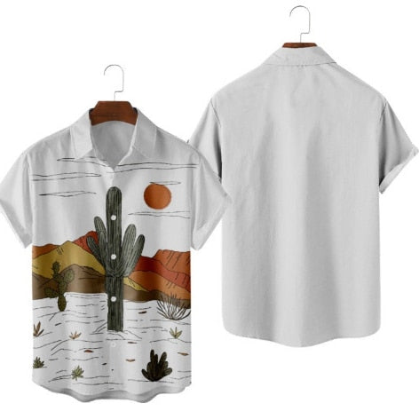 Men's Shirt Spring/ Summer Print