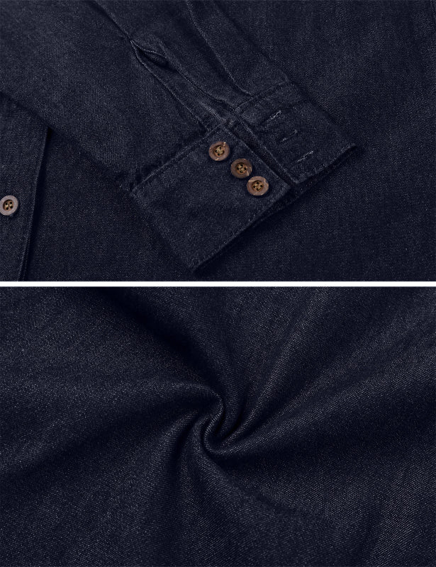 Long Sleeve Denim Shirt