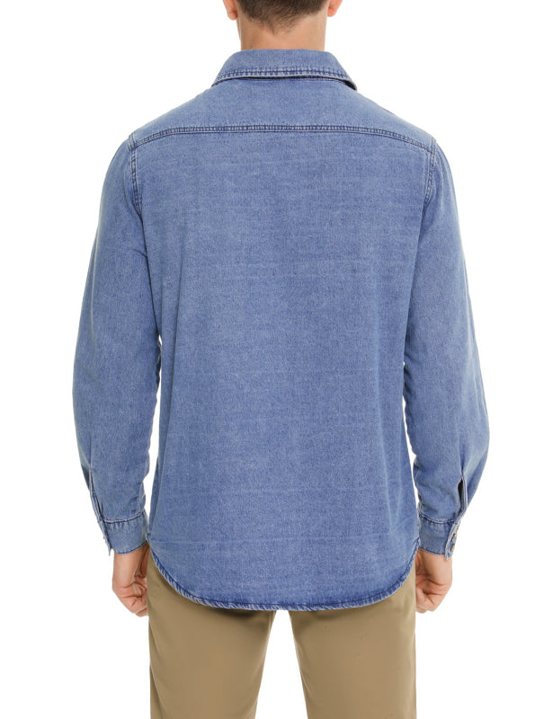 Long Sleeve Denim Shirt