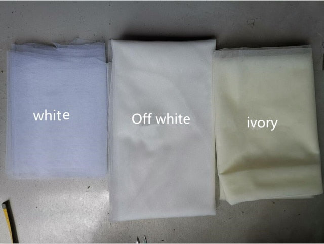 White Ivory 4 Meters Long Lace Wedding Veil