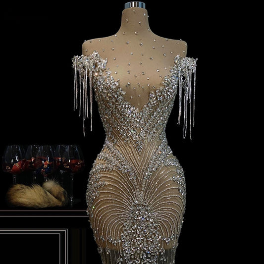 Gorgeous Crystals Mermaid Mini