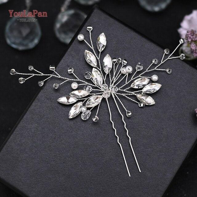 Tiara Wedding Clips