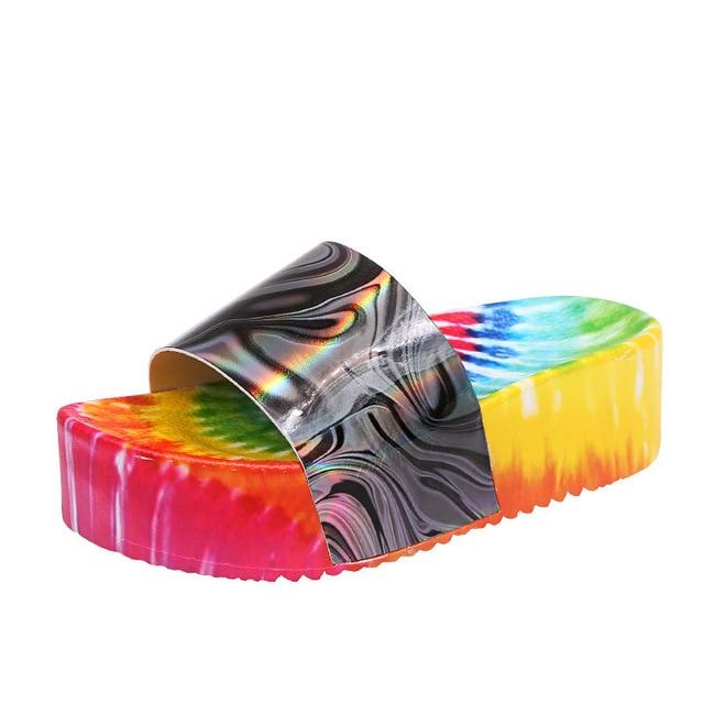 LIQUID RAINBOW SANDALS