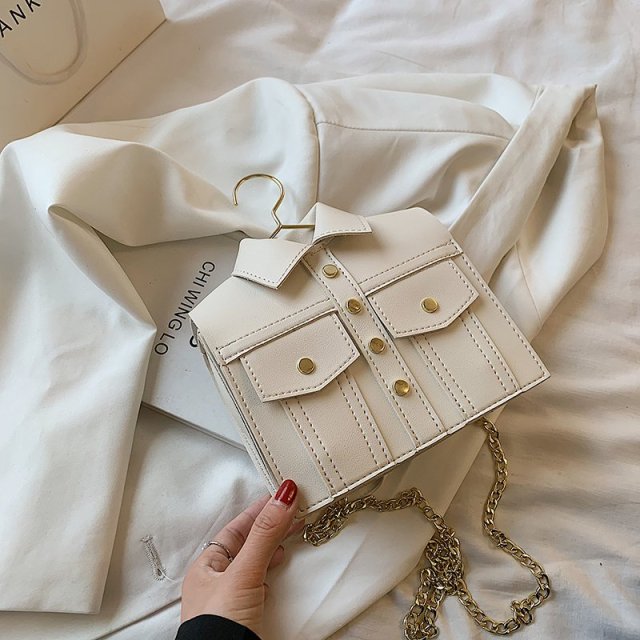 Jacket Coat Chain Shoulder Bag