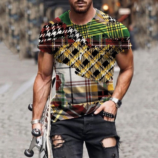 Retro Short-Sleeved T-Shirts