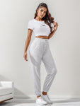 Butterfly Drawstring Pants Set