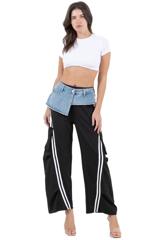 WOMEN FASHION CLASSIC STRAIGHT LEG PANTS