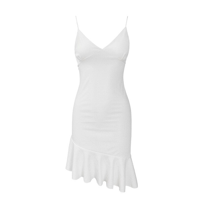 Pure  Sundress Sexy Spaghetti Strap Camisole Mini