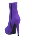 High Heeled Lycra Ankle Boot