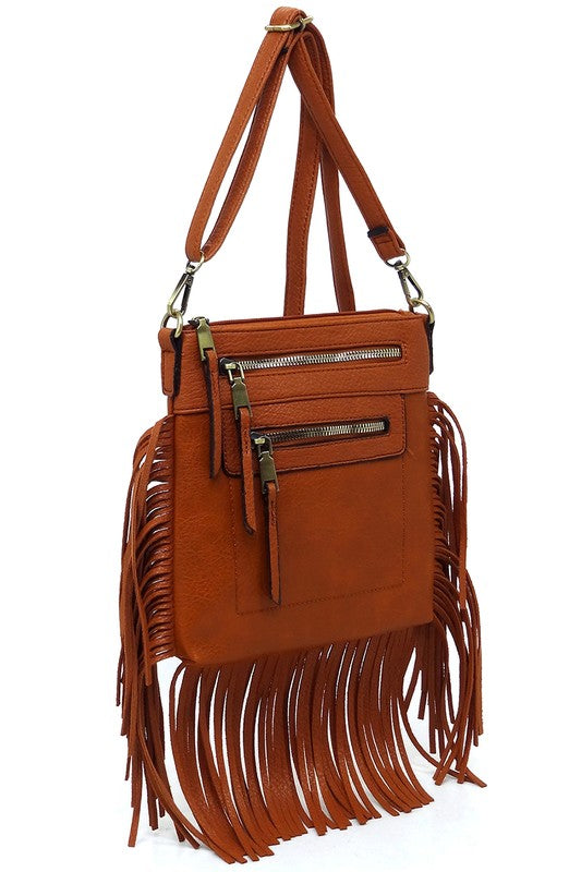 Western Fringe Crossbody Bag