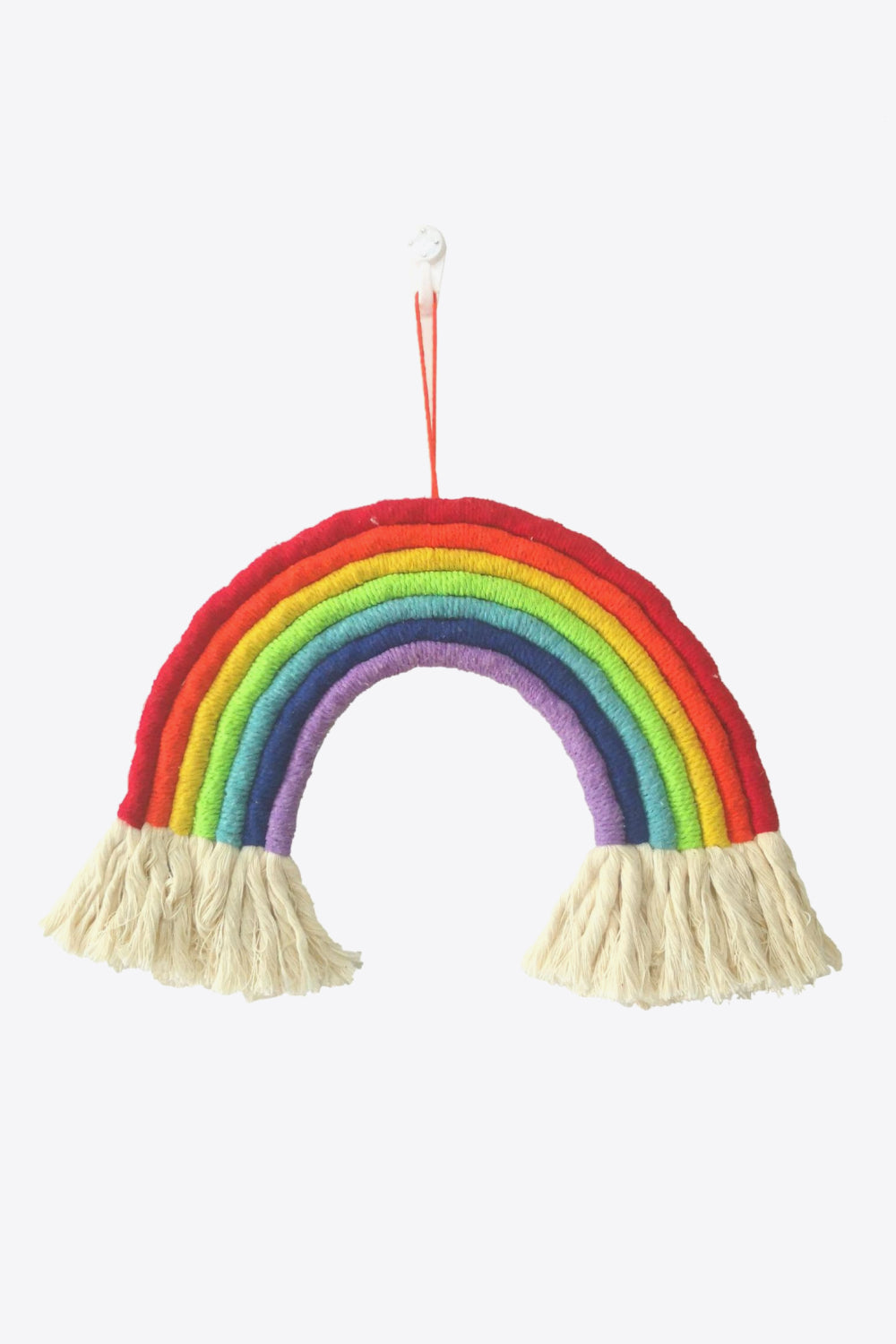 Rainbow Fringe Trim Wall Hanging Decor