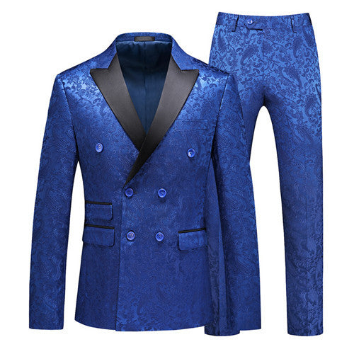 Jacquard Blazer and Pants