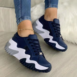 Ladies Wedge Platform Sneakers
