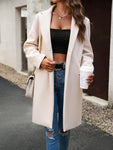 Pocketed Long Sleeve Jacket