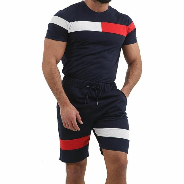 Casual Short Sleeve Tracksuit