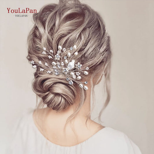 Tiara Wedding Clips