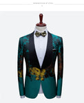 Eccentric Slim Fit Suit