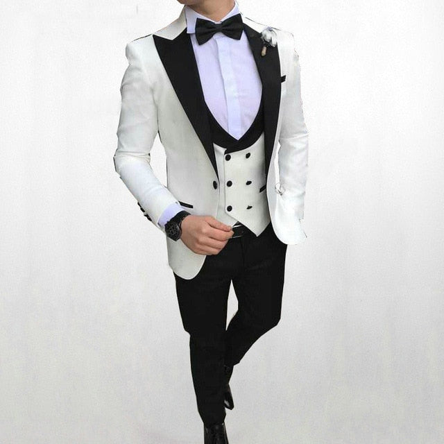 Homme Slim Fit Tuxedos 3 Piece