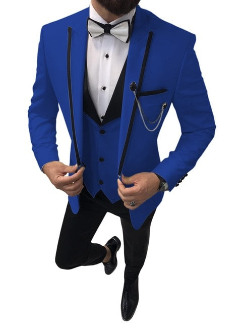 Homme Slim Fit Tuxedos 3 Piece