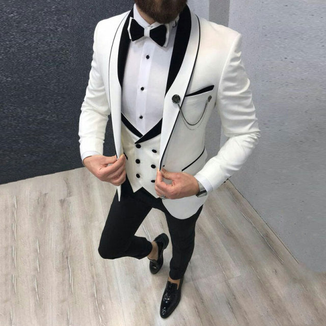 Homme Slim Fit Tuxedos 3 Piece