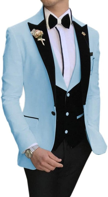 Homme Slim Fit Tuxedos 3 Piece