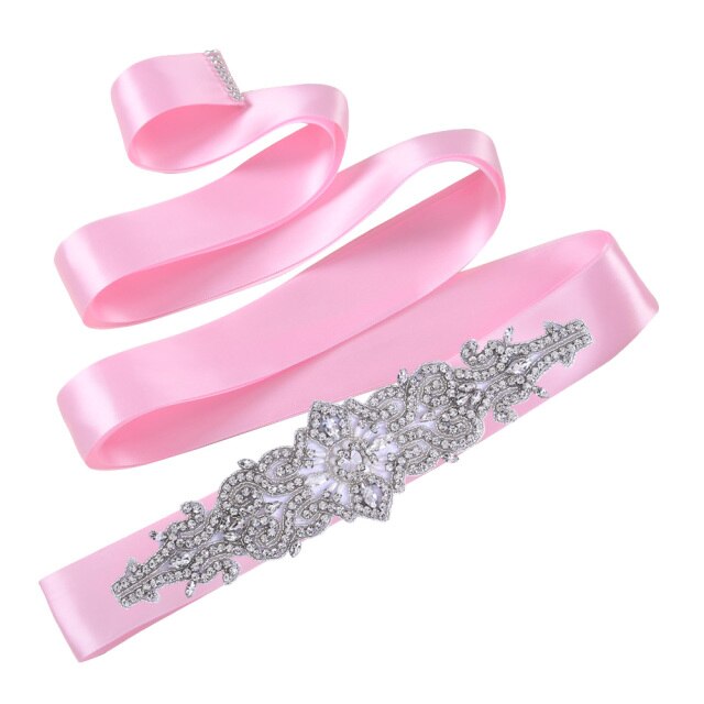 Rhinestones Wedding Dress Belt