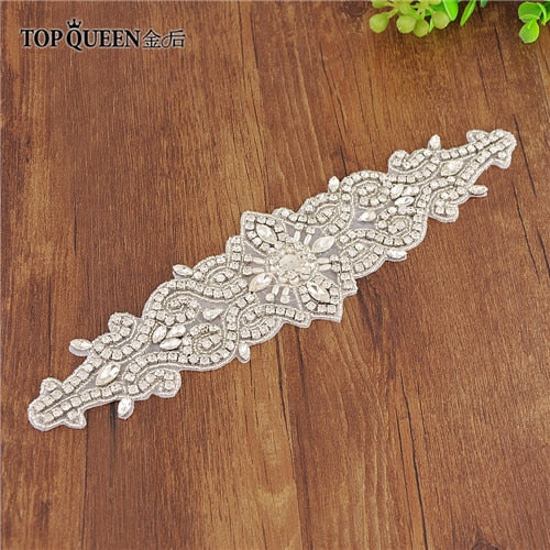 Rhinestones Wedding Dress Belt